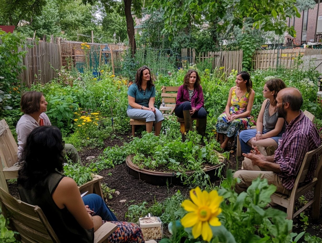 A visual representation showing the evolution of permaculture over the years.