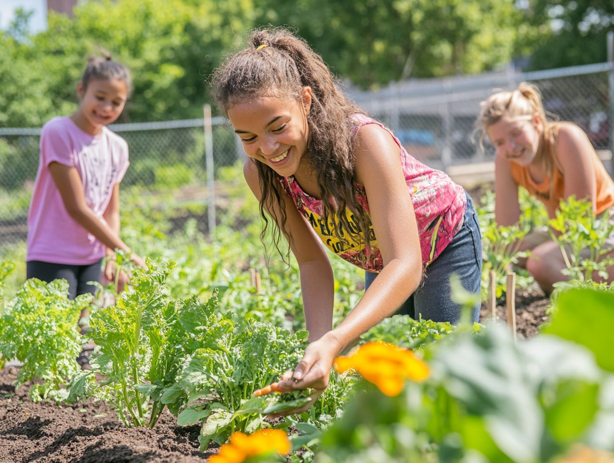 Visual representation of key takeaways for engaging youth in permaculture.