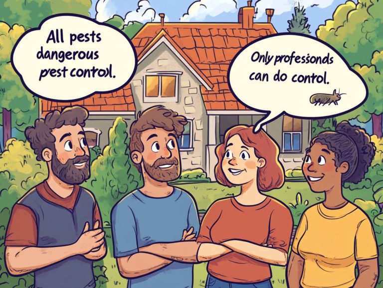 5 Common Misconceptions About Pest Control