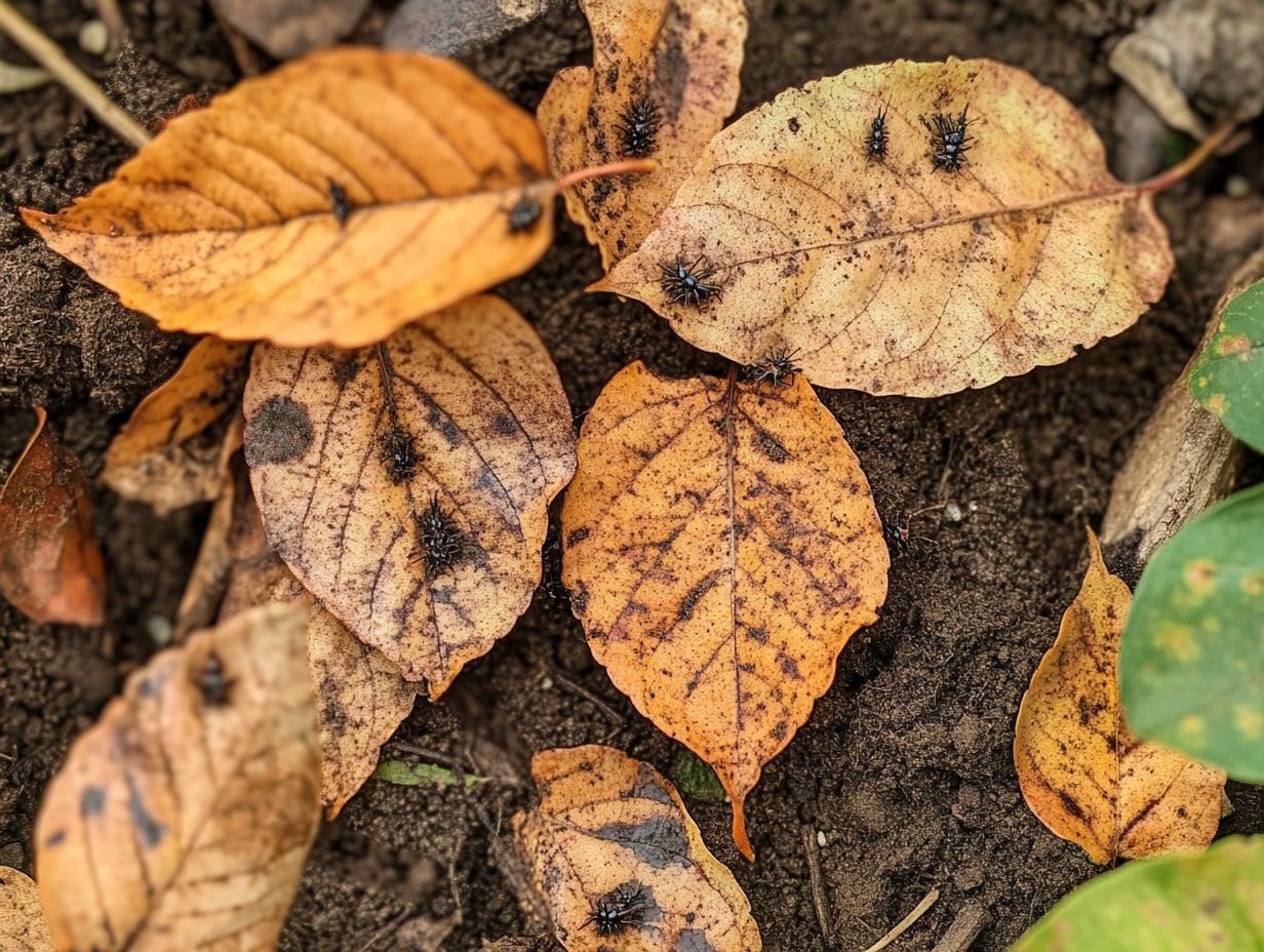 Image showing how to prevent pest infestation in a garden