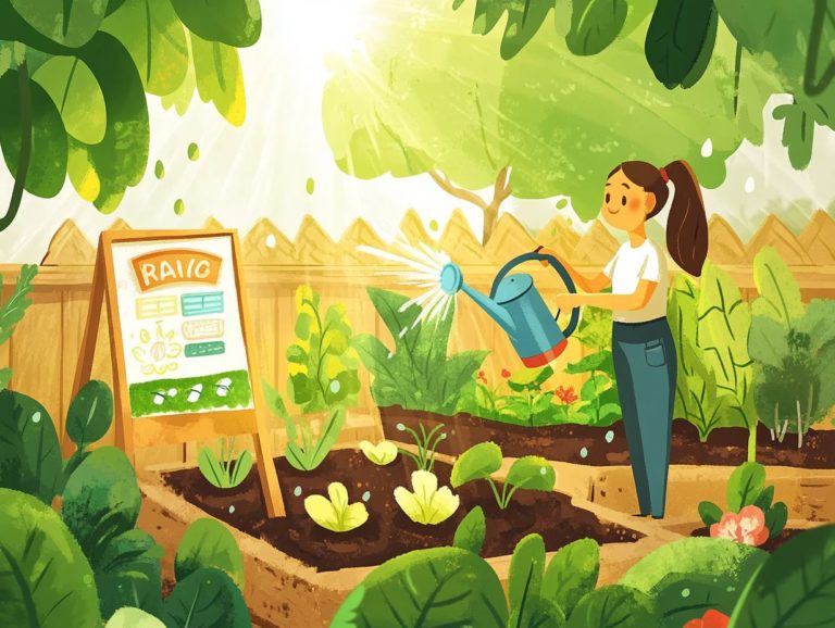 5 Tips for Sustainable Water Use in Gardening