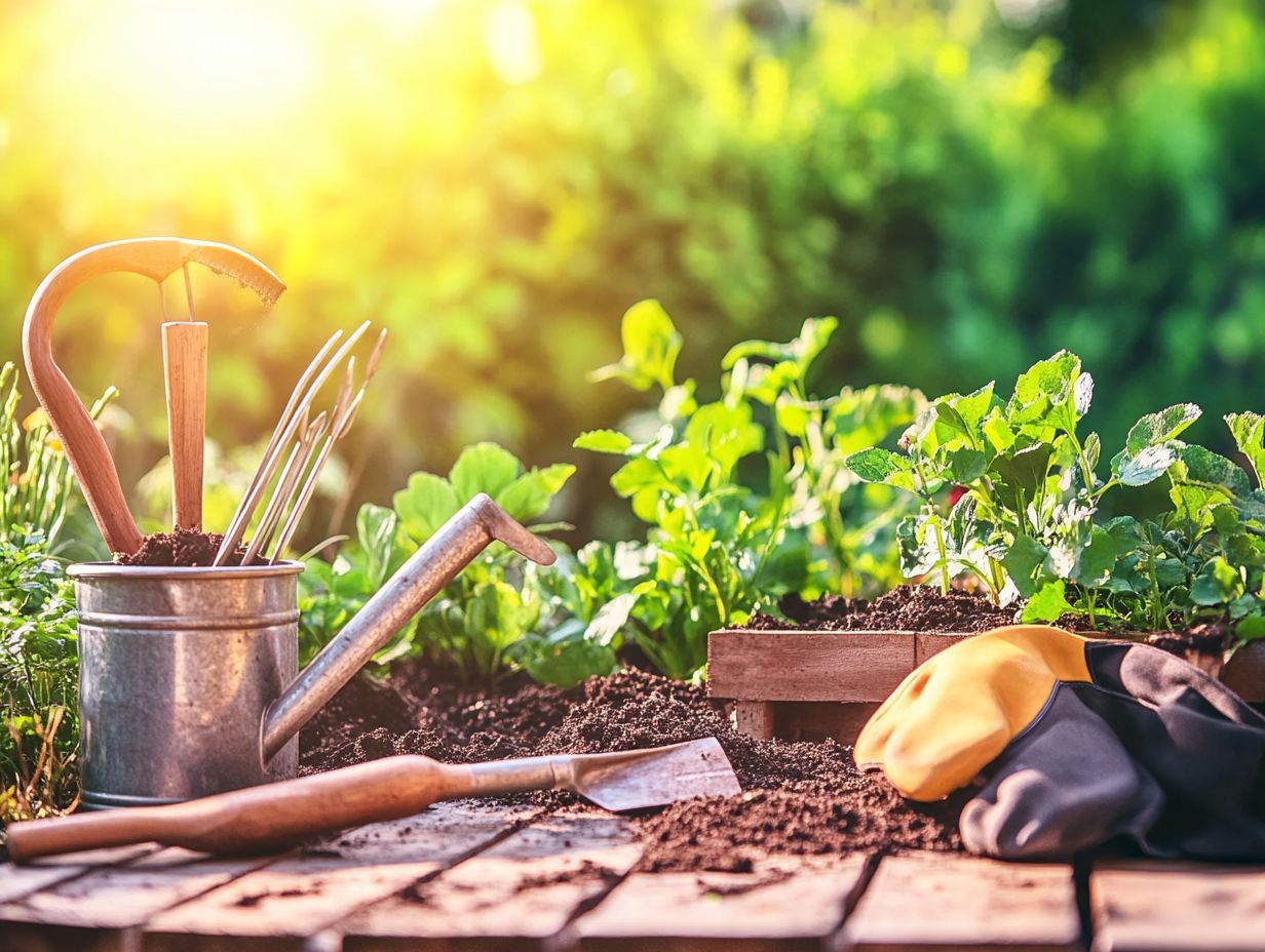 Five essential gardening tools for soil maintenance