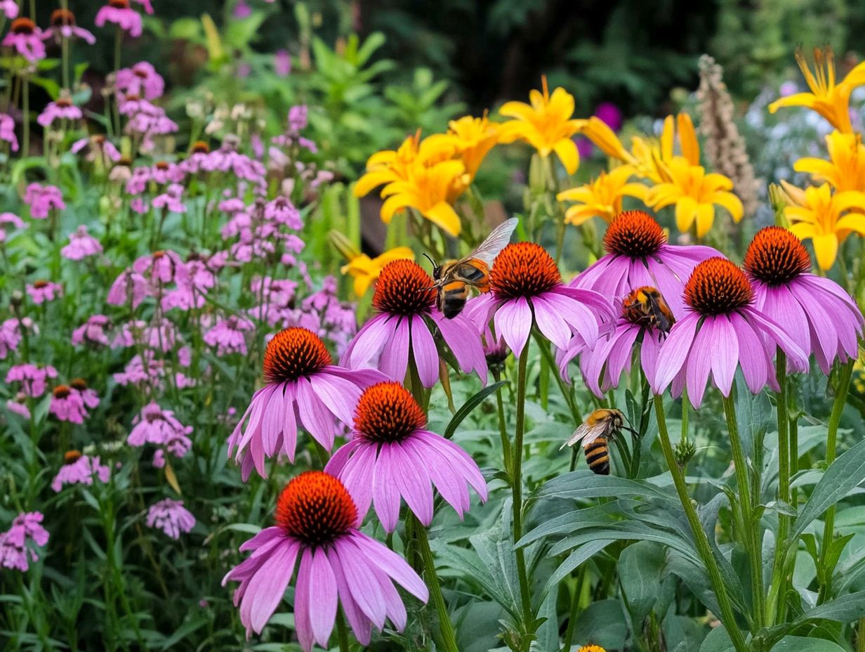 Visual representation of key takeaways about perennial plants.