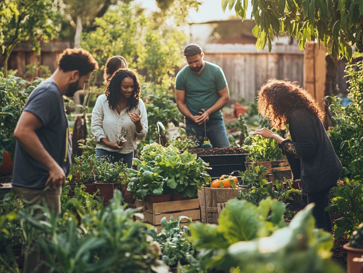 Permaculture workshop demonstrating sustainable living practices