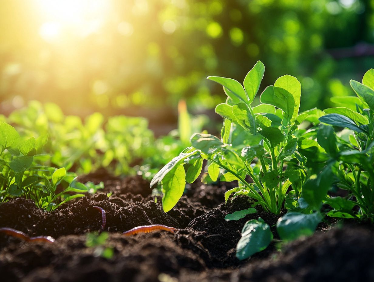 Discover how plants enhance soil health and quality!