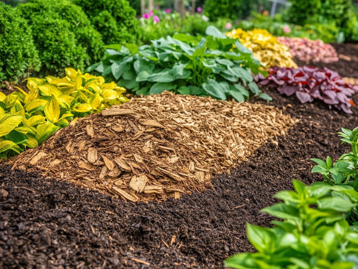 What is the importance of choosing the right mulch for soil health?