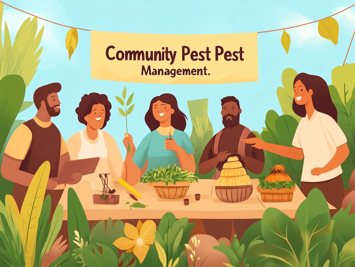 Community partnerships in pest management