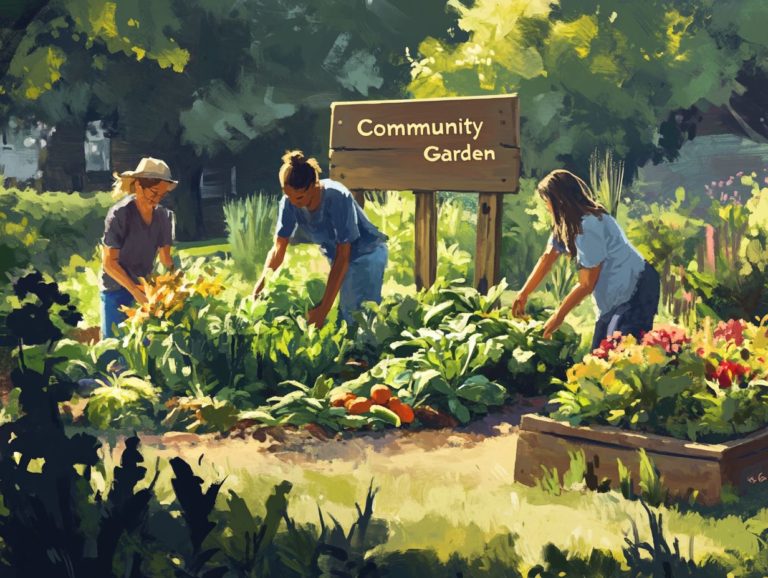 Exploring the Role of Community Gardens