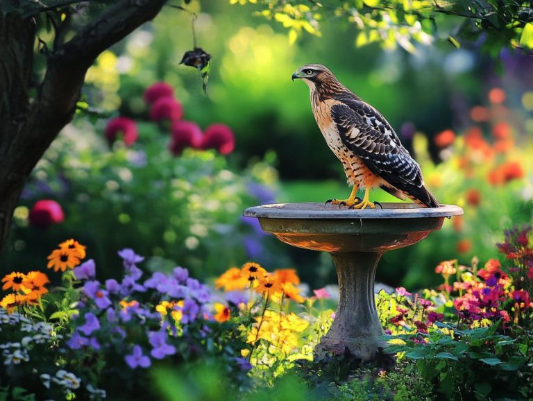 How to Attract Predatory Birds to Your Garden