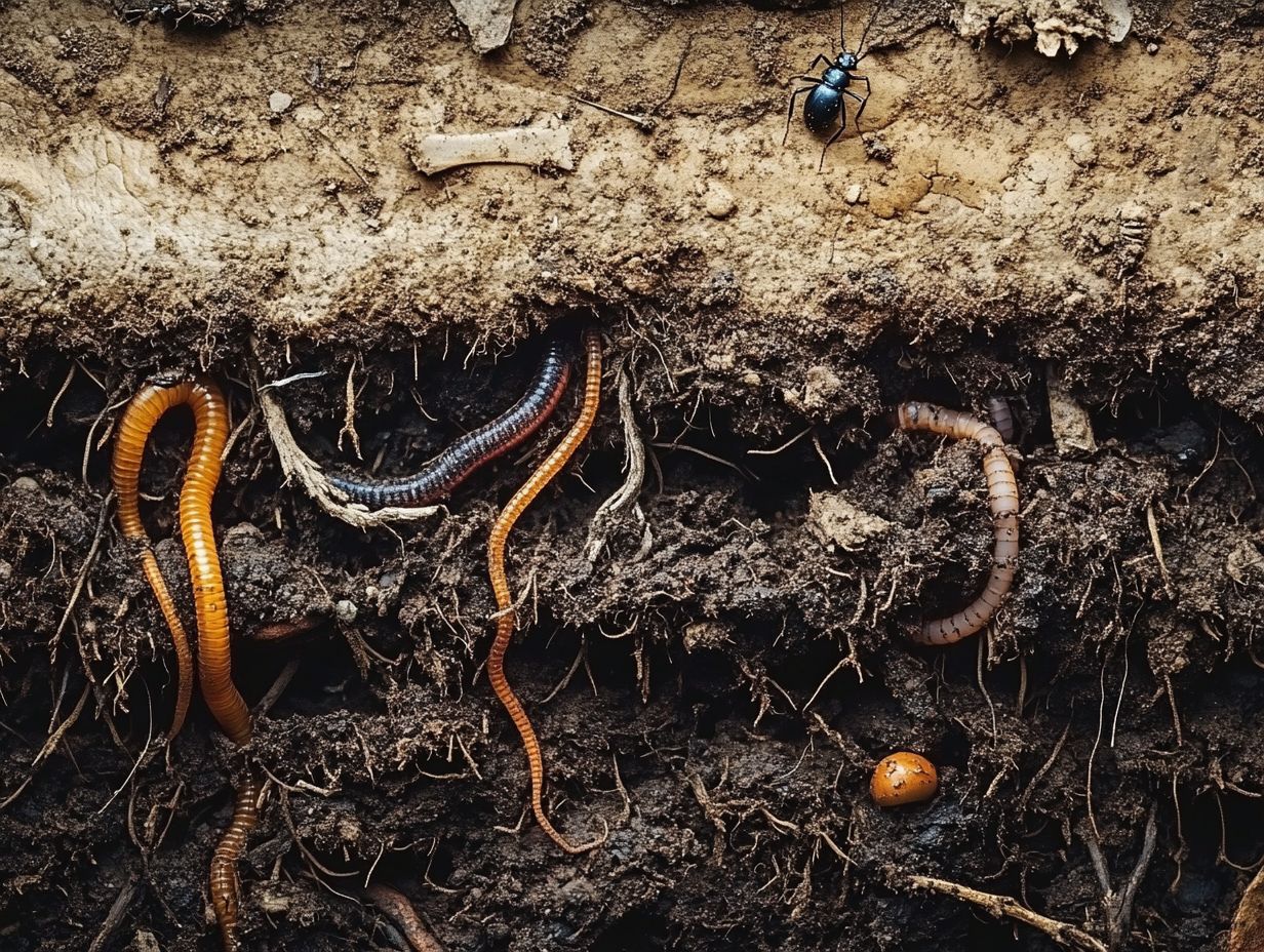 Components of a Soil Food Web