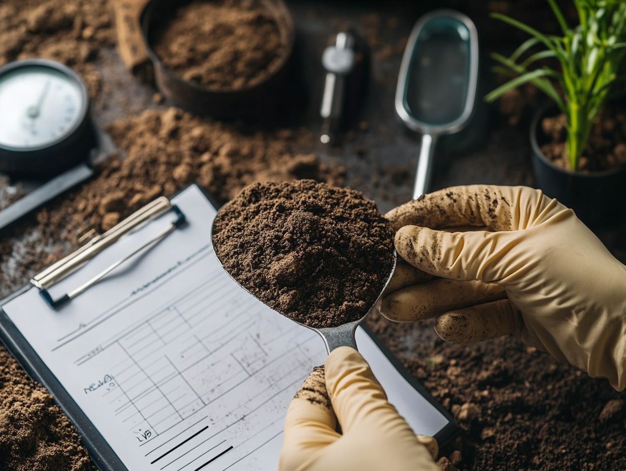 Visual representation of soil health assessment methods