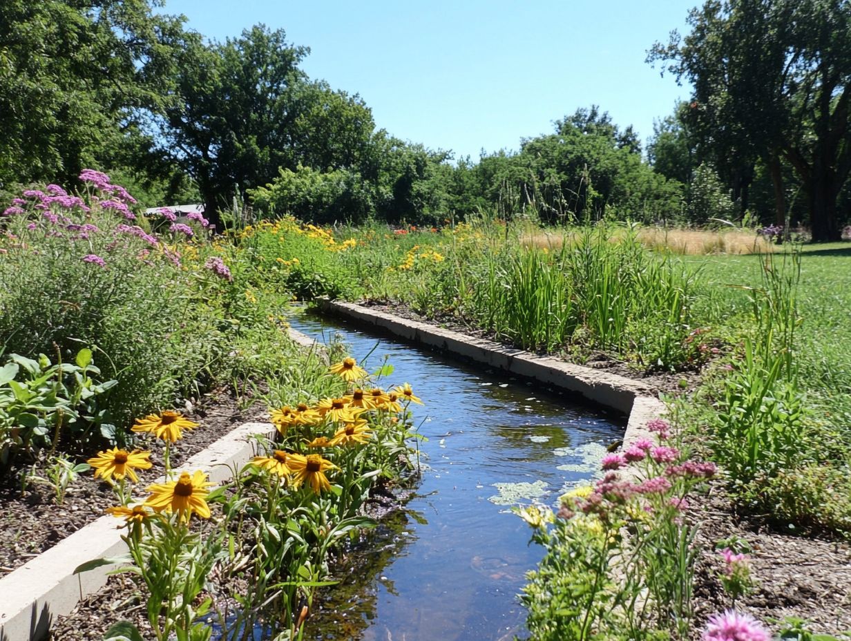 Maintaining a Swale