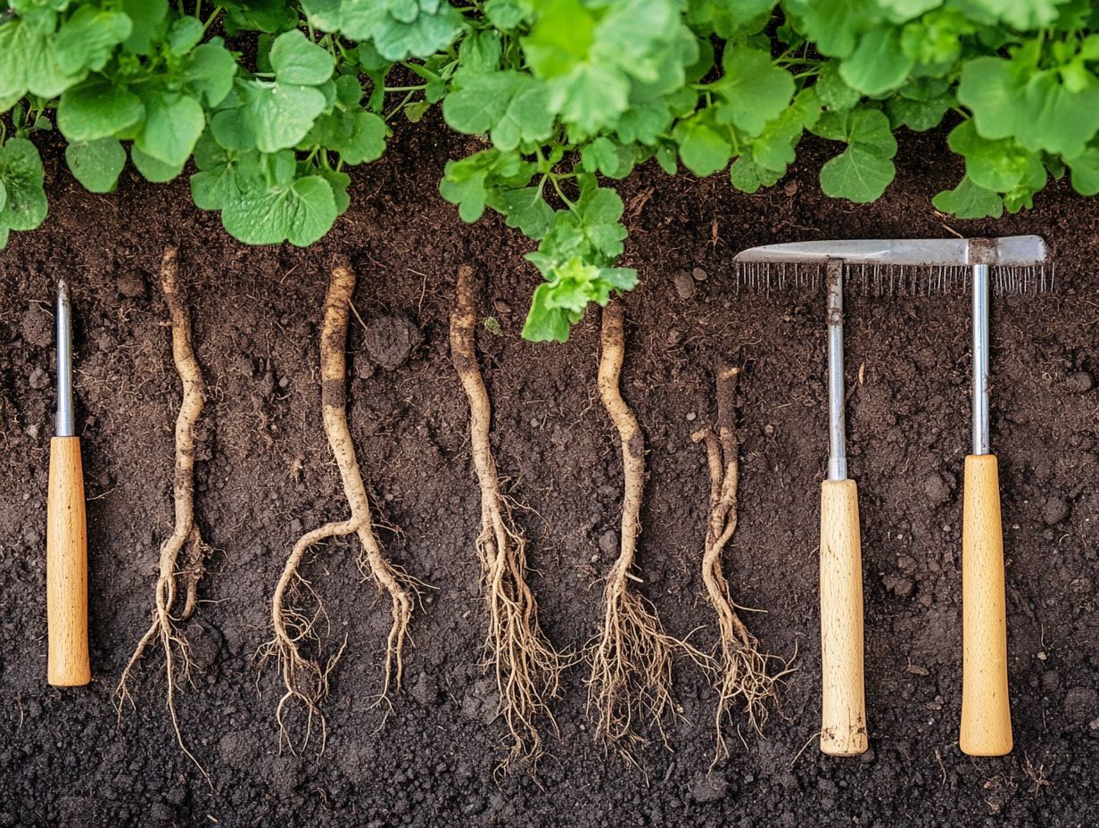 Image illustrating key takeaways about root pests.