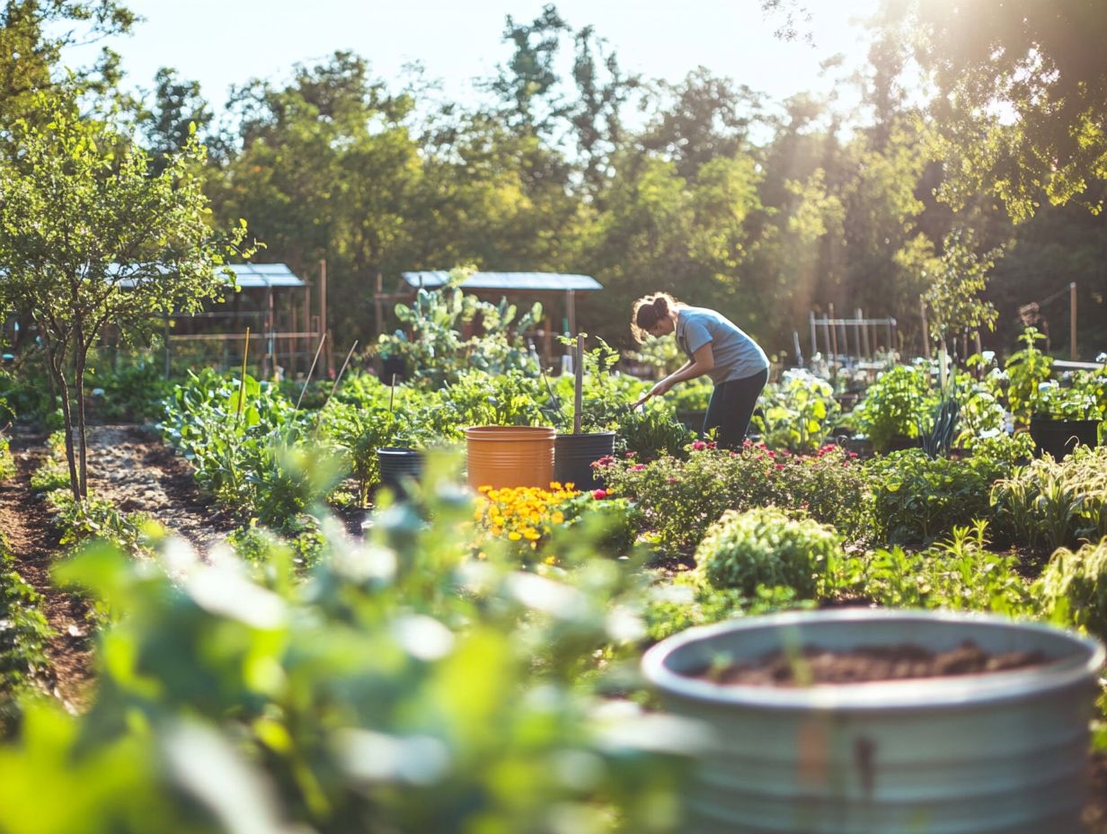 Key Takeaways for Sustainable Gardening