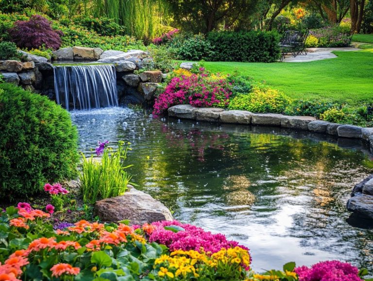 How to Plan a Water Feature in Your Garden