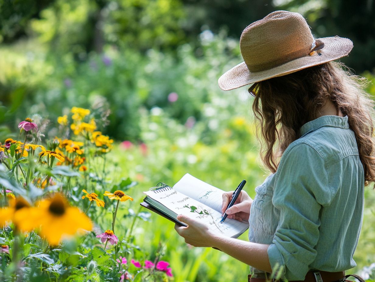 A variety of plants suitable for different climate and soil conditions