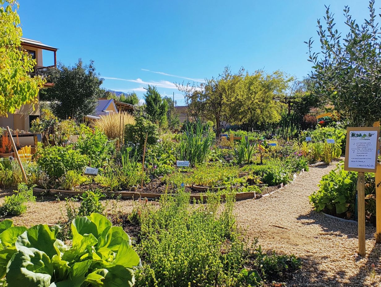 Illustration of greywater strategies in permaculture