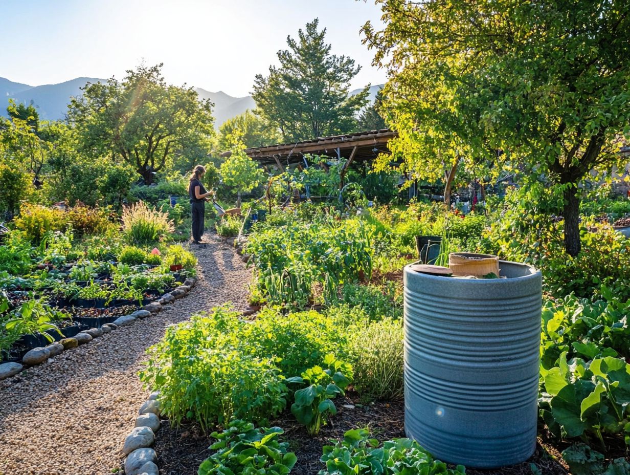 Rainwater Harvesting System for Permaculture