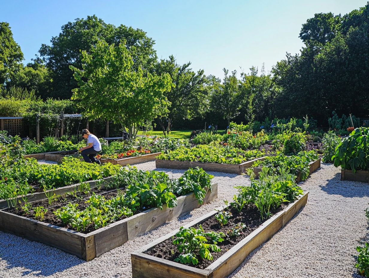 Can raised beds be used in permaculture gardening?