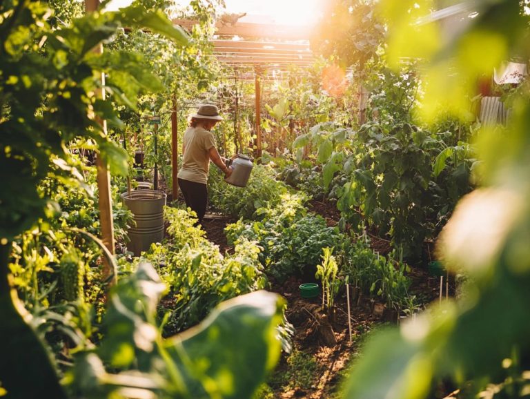 How to Water Your Permaculture Garden Efficiently?