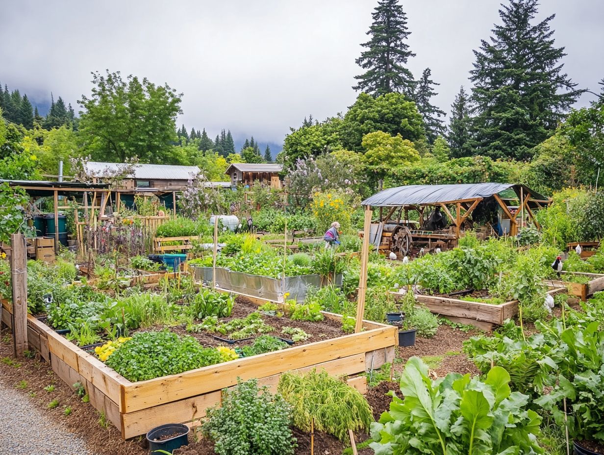 Image illustrating frequently asked questions about permaculture design