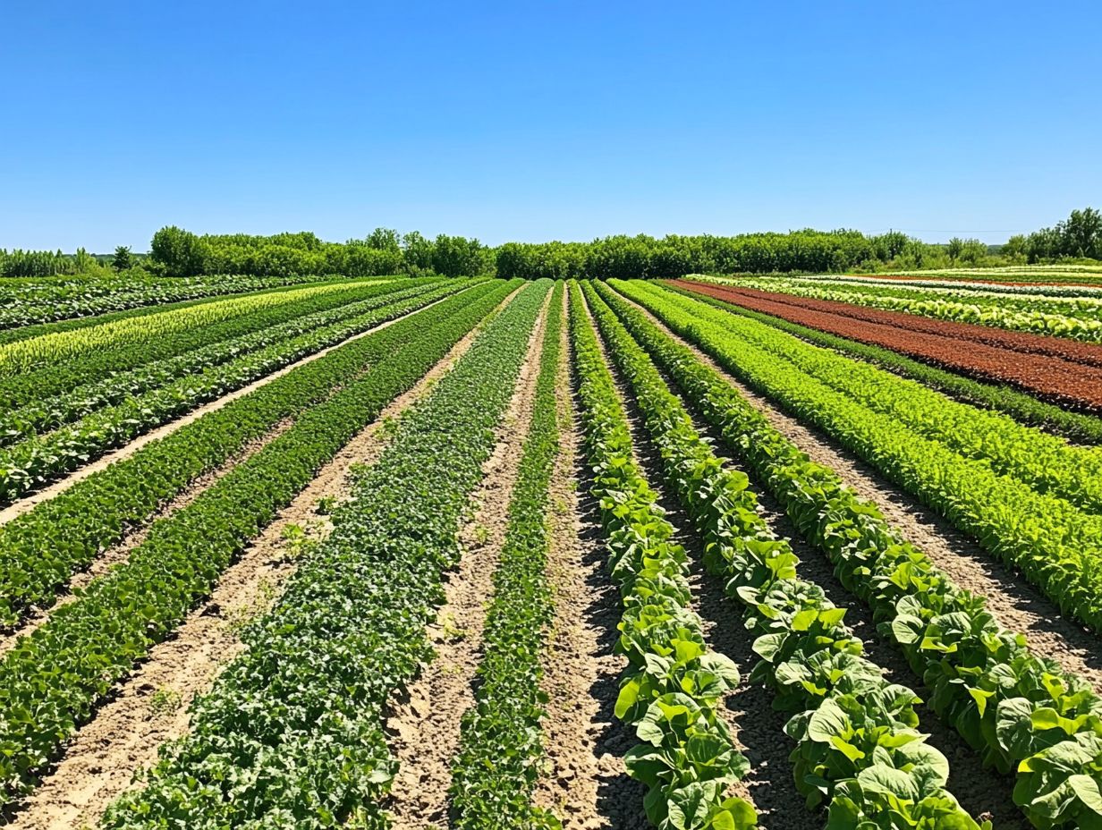 Illustration of Effective Crop Rotation Practices