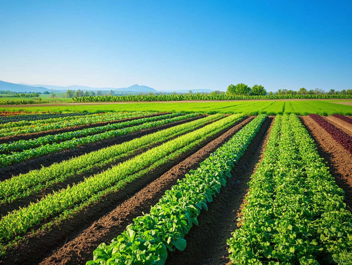 Illustration of the benefits of crop rotation.