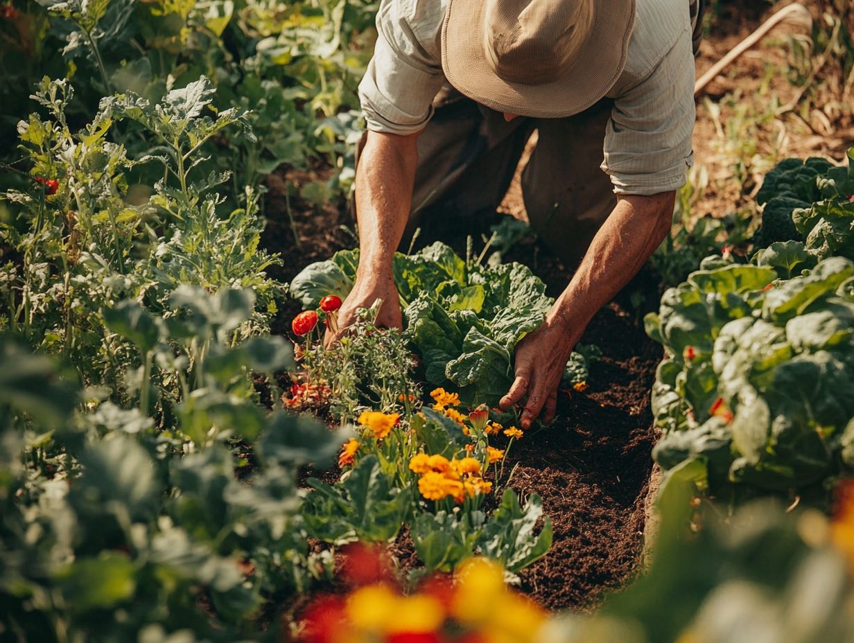 Infographic illustrating the key benefits of no-till gardening strategies for improved soil health