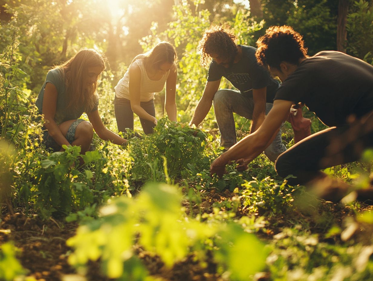 Image depicting effective communication and decision-making in permaculture