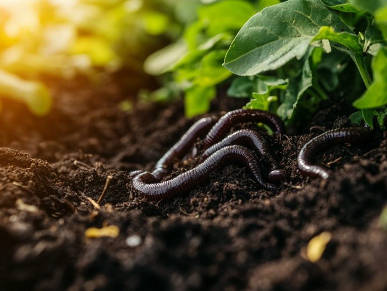 The Role of Earthworms in Soil Improvement