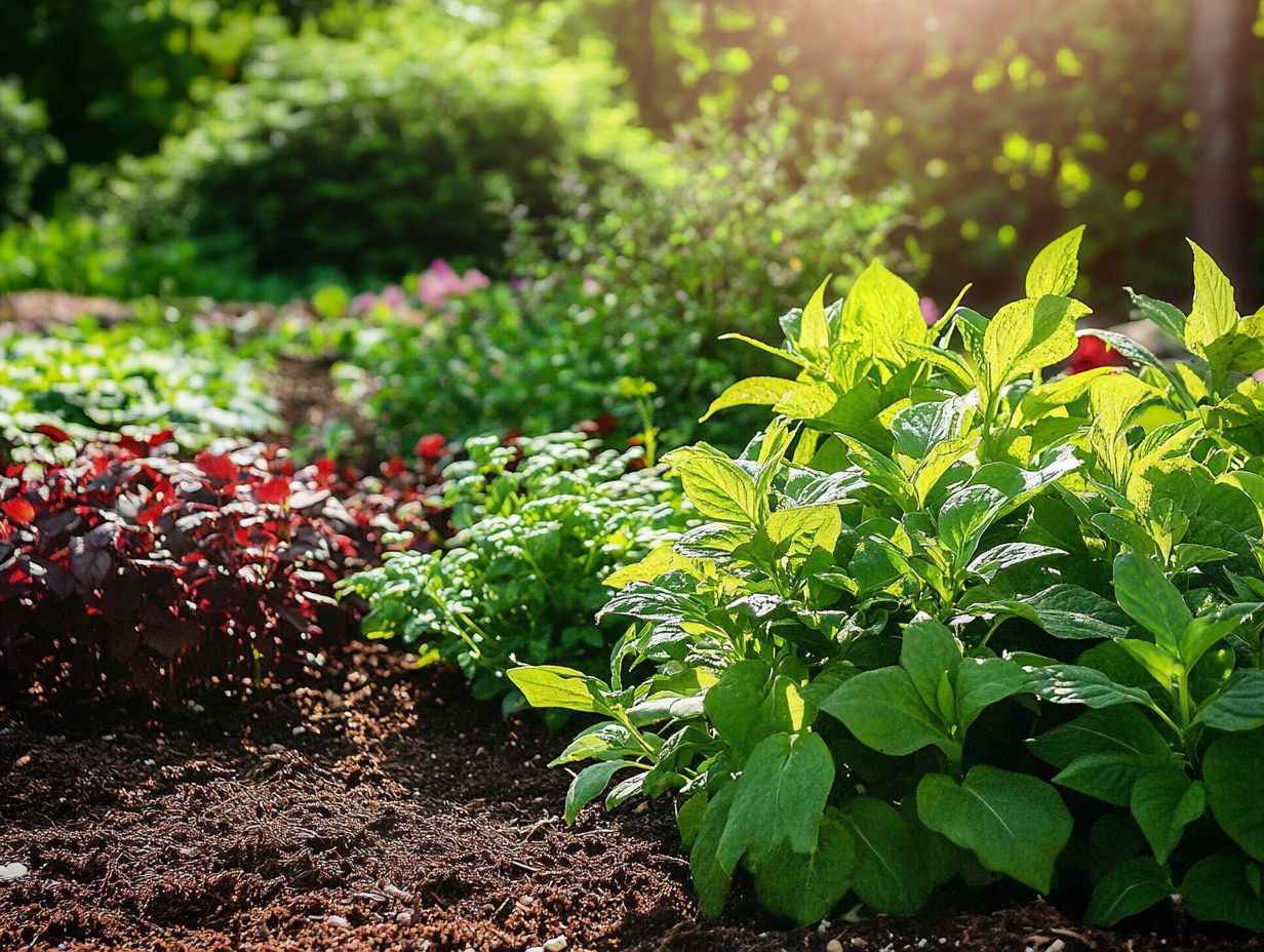 Infographic explaining the role of mulching in conserving soil moisture.