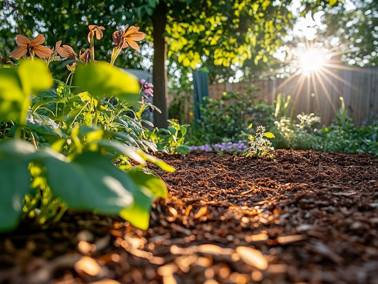 Mulching in Water Conservation