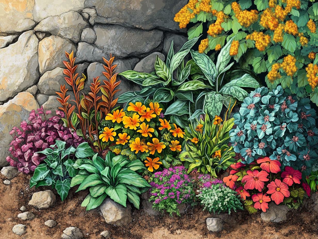 List of top 10 plants for erosion control.