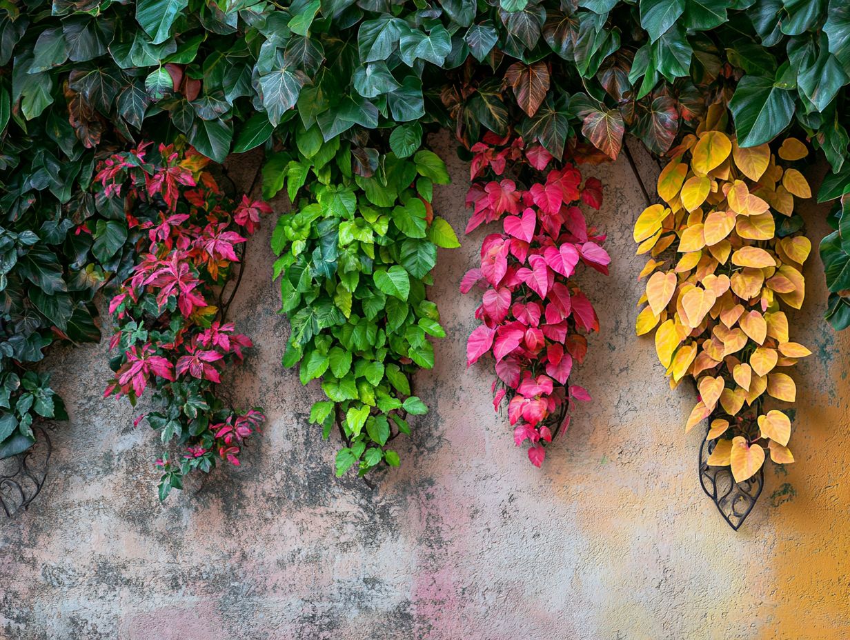 A vibrant indoor space enhanced by climbing plants