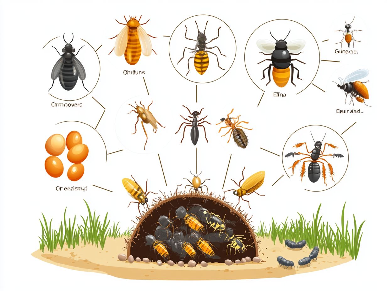 Illustration of key takeaways for understanding pest life cycles