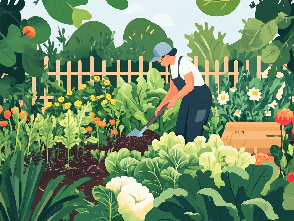 An overview of organic gardening practices