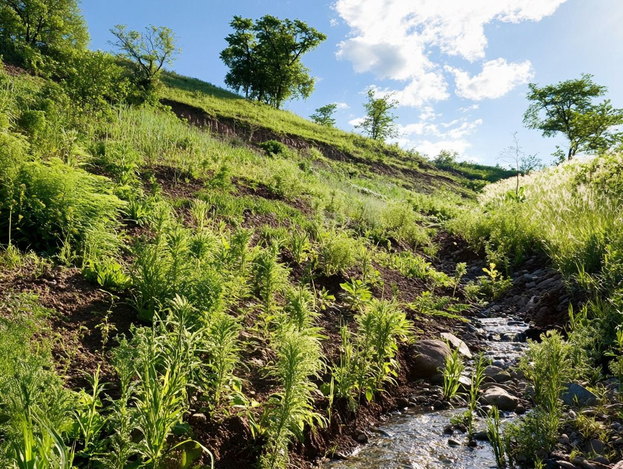 Mulching helps in soil conservation