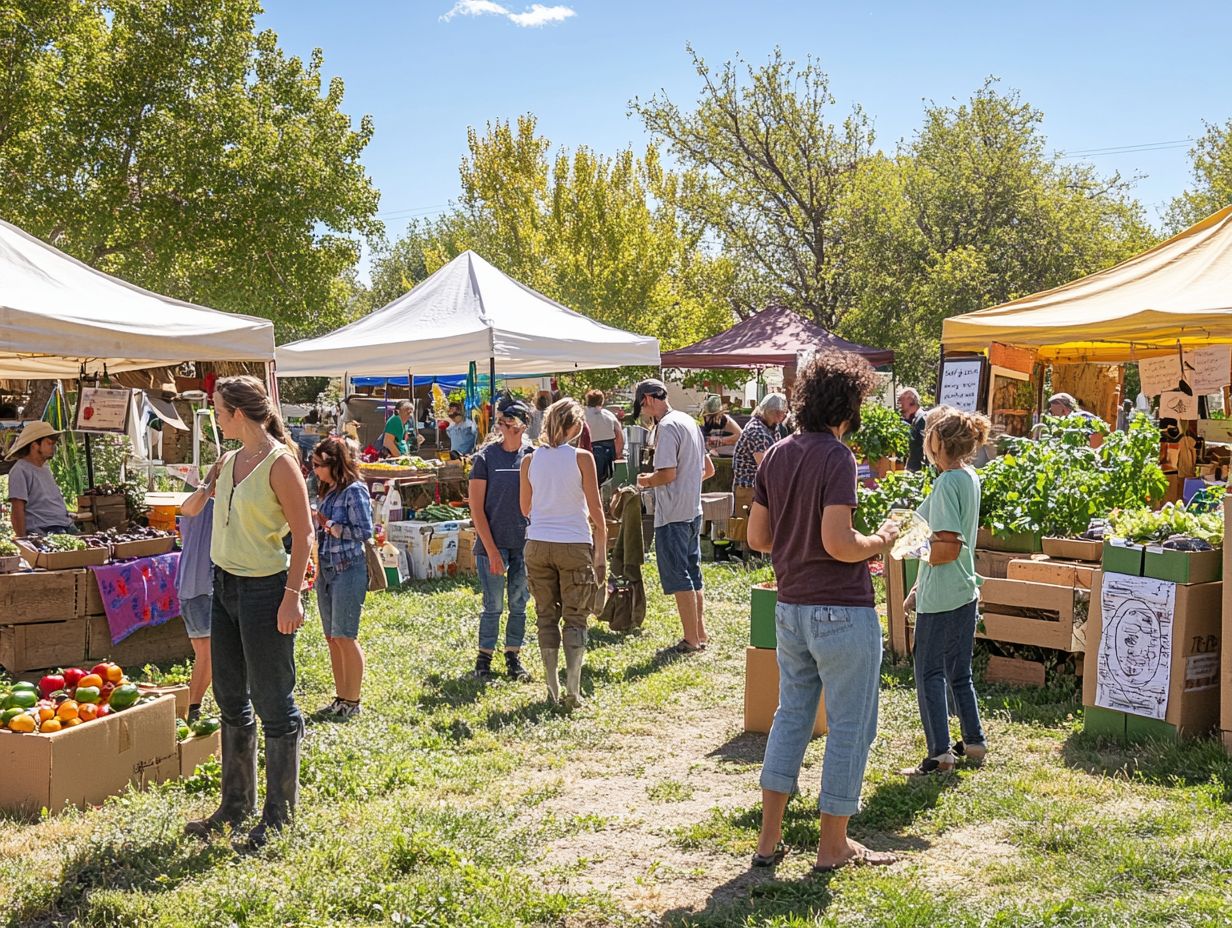 Basic principles of permaculture in action, showcasing sustainable practices.