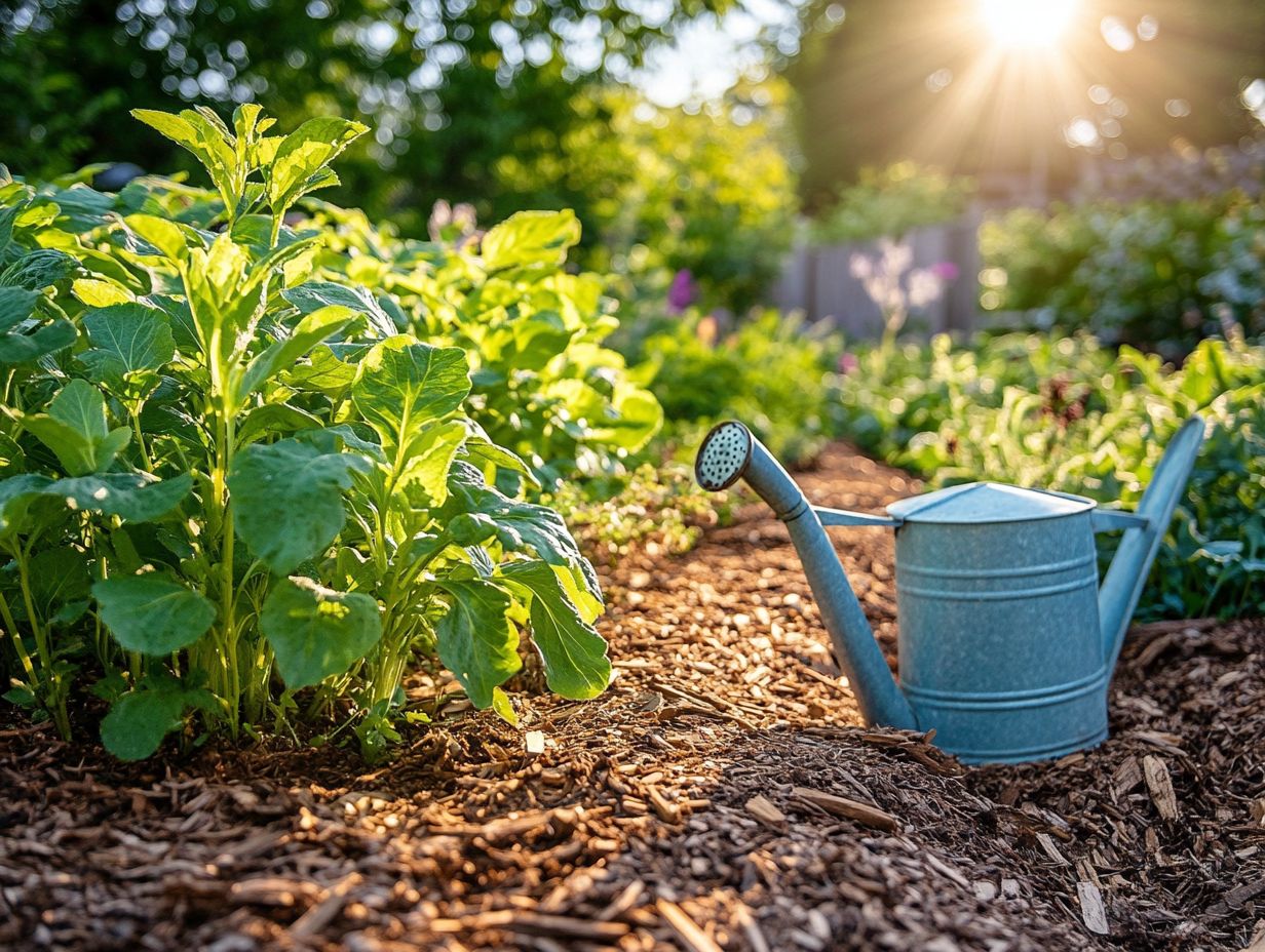 Importance of Mulching in Permaculture: Visual Representation